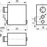 Габаритный чертеж MS BOC41A6-S40