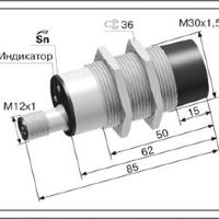 Емкостной датчик ВБЕ-М30-65Р-2121-ЗА