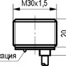 Габаритный чертеж ISB BS7A-32P-10-L