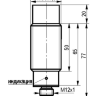 Индуктивный датчик ISN EC81A-01G-15-LS27