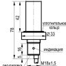 Габаритный чертеж CSN E53A5-31P-10-LZ-H