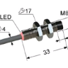 Индуктивный датчик  ВБИ-М08-34У-2122-С.51(Upg)