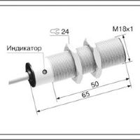 Индуктивный датчик  ВБИ-М18-65У-1121-З