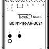 Габаритный чертеж BC N1-1R-AR-DC24-C