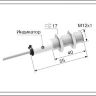 Индуктивный датчик ВБИ-М12-55У-1121-З