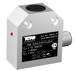 Индуктивный датчик ISB IC5A-43P-5-LS4