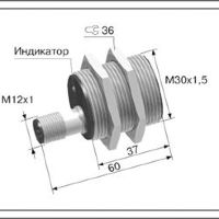 Индуктивный датчик ВБИ-М30-40Р-1112-З