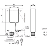 Щелевой оптический датчик OUR NC5P5-43N-R50-LZS4