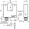 Щелевой оптический датчик OU NC3A5-43P-R20-LZS4