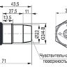 Габаритный чертеж CSN WC46S8-31P-8-LZS4-2H