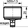 Габаритный чертеж ISB BC72A-31N-10-LS40