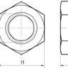 Габаритный чертеж NUT A11
