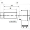 Индуктивный датчик ISNm ET4B-31N-8-LZ