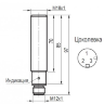 Индуктивный датчик ISB AC42A8-01G-5-LS27