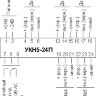 Схема подключения УКН5-24П