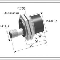 Индуктивный датчик ВБИ-М30-40Р-2111-З