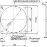 Габаритный чертеж ISN I16P5-43P-R100-LE