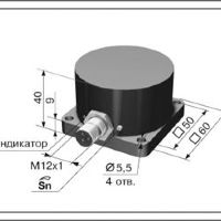 Емкостной датчик ВБЕ-Ф60-40Р(с27)-2351-ЛА.5