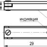 Габаритный чертеж  MS FE8A-41-L