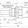 Габаритный чертеж CSN EC481S8-31N-25-LZS4