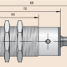Индуктивный датчик ВБИ-М30-76С-1132-Л