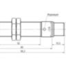 Индуктивный датчик ISBm WC48S8-31N-1,5-LZR14-1H-V