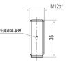 Габаритный чертеж ISB BC22S8-31P-4-LS4