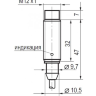 Индуктивный датчик ISNm FF2B8-31P-4-L