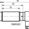 Габаритный чертеж ISN ET71A-01G-14E-L