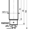 Индуктивный датчик ISB AF71A-12-9-LZ-С