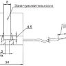 Габаритный чертеж ВГ GR2-K1-24-1-ИНД