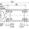 Габаритный чертеж ISN IT123P-11-20-LZ