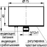 Габаритный чертеж ISB DC11A5-01G-R35E-LS27