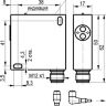 Габаритный чертеж OV IC41A-31N-200-LES4-K