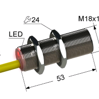 Индуктивный датчик ВБИ-М18-55У-1122-З(Upg)
