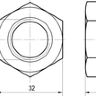 Габаритный чертеж NUT A7