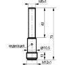 Индуктивный датчик ISB AC12B-31N-1,5-LS4-O