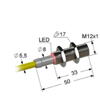 Индуктивный датчик ВБИ-М12-34С-1112-С.51(Upg)