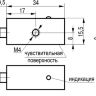 Габаритный чертеж MS FEC0P6-LS40