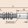 Индуктивный датчик ВБИ-М08-45Р-1122-З