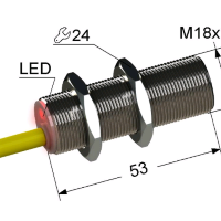 Индуктивный датчик ВБИ-М18-55У-1112-З(Upg)