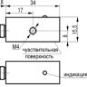 Габаритный чертеж MS FEC0P6-LS401