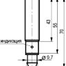 Габаритный чертеж ISB AF2A-43N-2-L