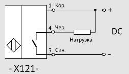 Индуктивный датчик ВБИ-Ф60-40У-2121-З