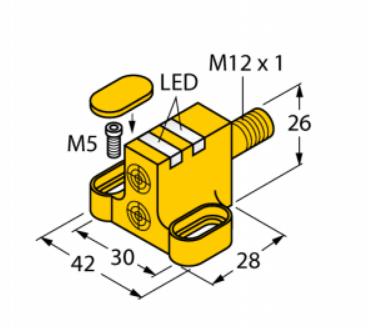Індуктивный датчик NI4-DSC26-2AP6X2-H1141 Turck